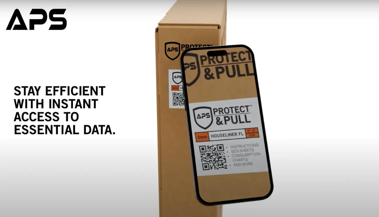 digital access tracking on phone with the protect & pull liner box
