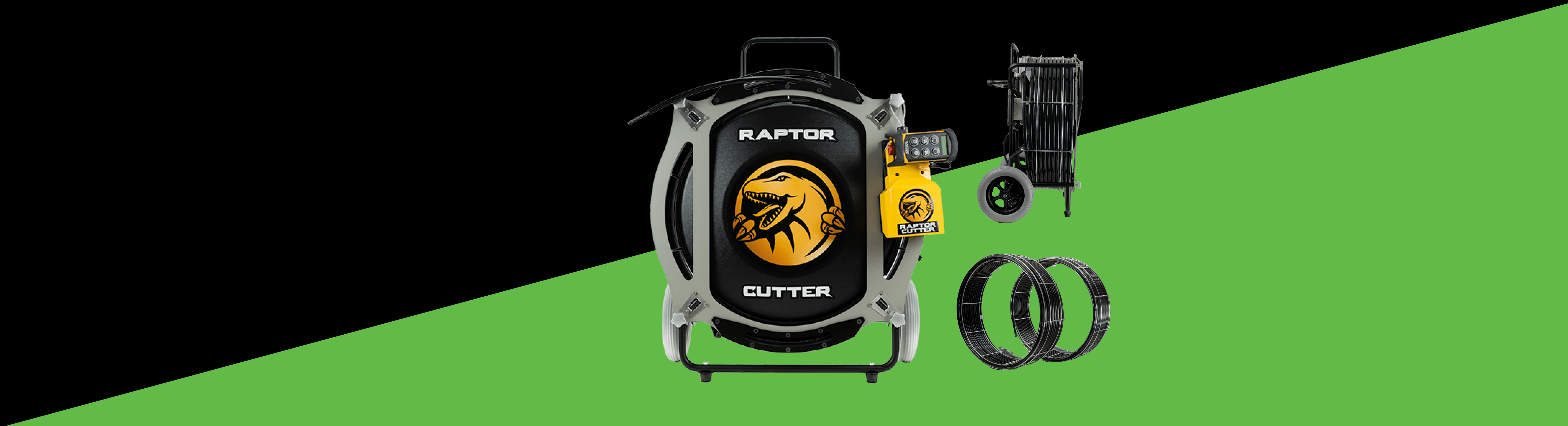 Raptor Cutter drain cleaning machine
