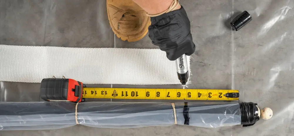 Versa Patch equipment ensuring a smooth and uniform pipe repair finish