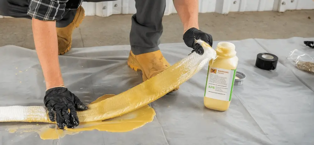 Versa Patch system used for versatile pipe repair applications