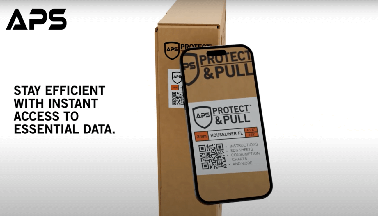 digital access tracking on phone with the protect & pull liner box