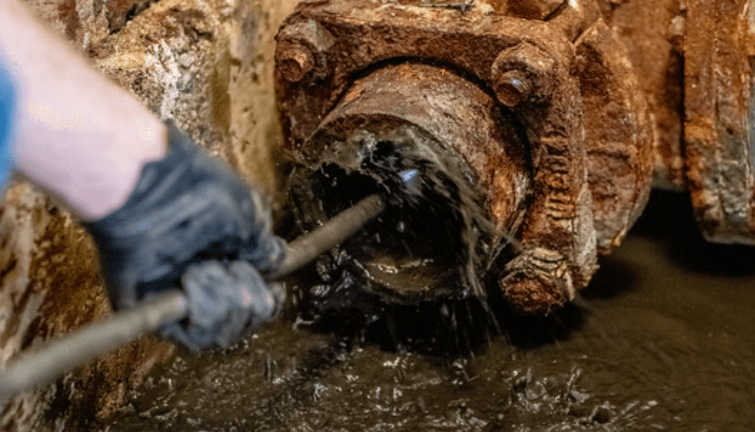 raptor cutter blasting heavy deposit removal